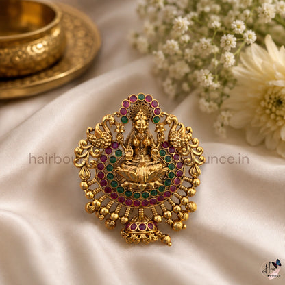 Lakshmi Peacock Kemp Jada Billa with Jhumka – 2 Colours