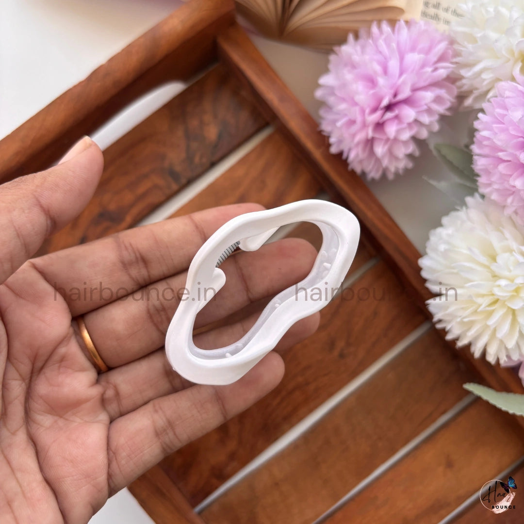 Cloud Shape Hair Claw – Medium