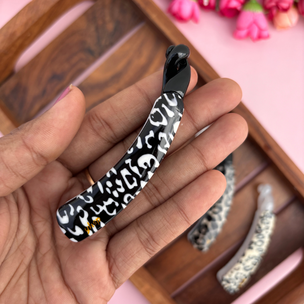 Wild Style Cheetah Banana Clip – Medium
