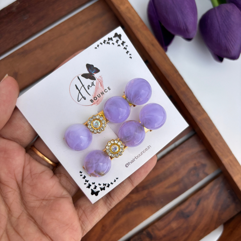 Gem Shine Hair Clips
