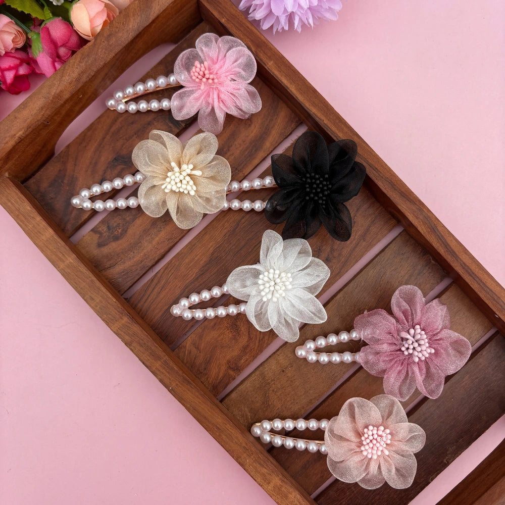 Pearl Petal Clip