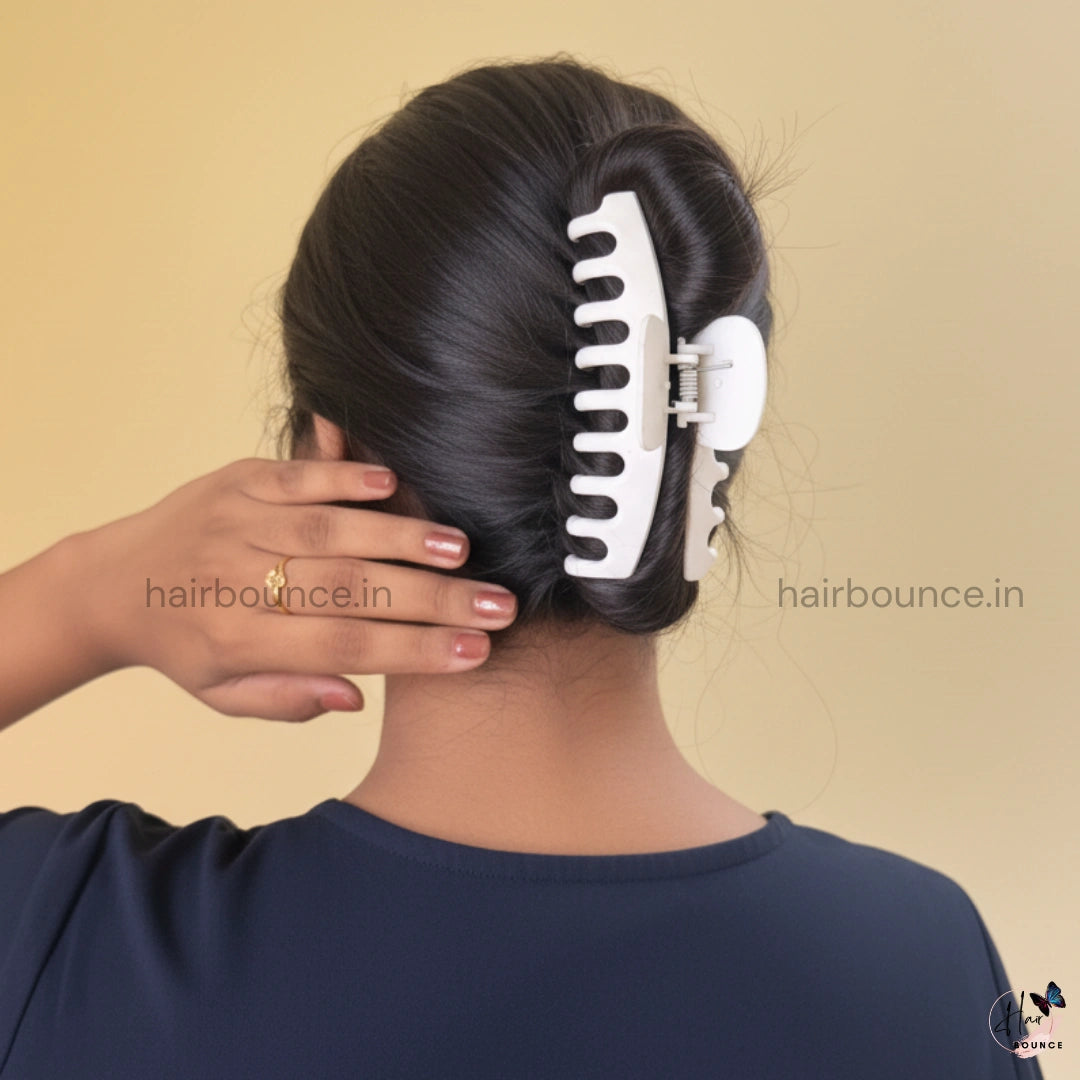 Matte U-Curve Hair Claw - Large