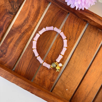 Charm Bloom Bead Bracelet