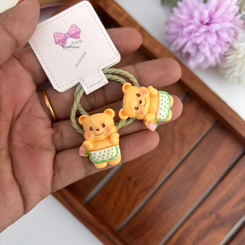 Teddy Bear Hair Tie