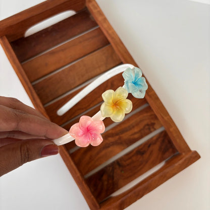 Glossy Tropical Bloom Headband