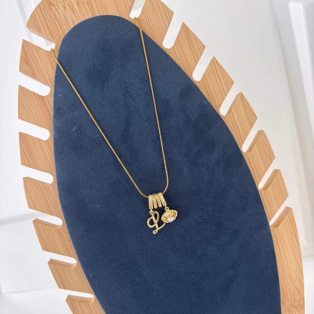 Floral Whispers Charm Necklace