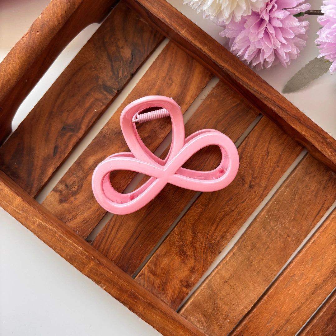 Pastel Infinity Hair Claw – Large