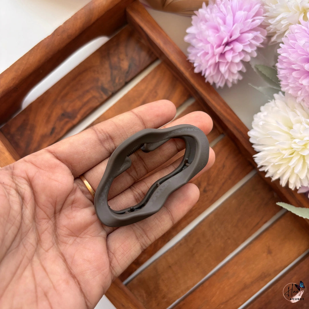 Cloud Shape Hair Claw – Medium