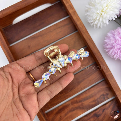 Crystal Loop Hair Claw - Large