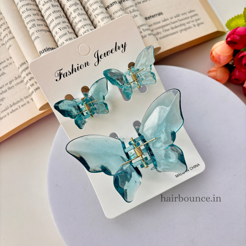 Glassy Butterfly Set of 3