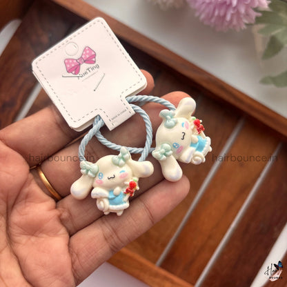 Cute 3D Cartoon Character Rubber Bands