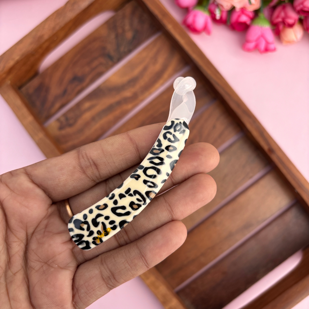 Wild Style Cheetah Banana Clip – Medium