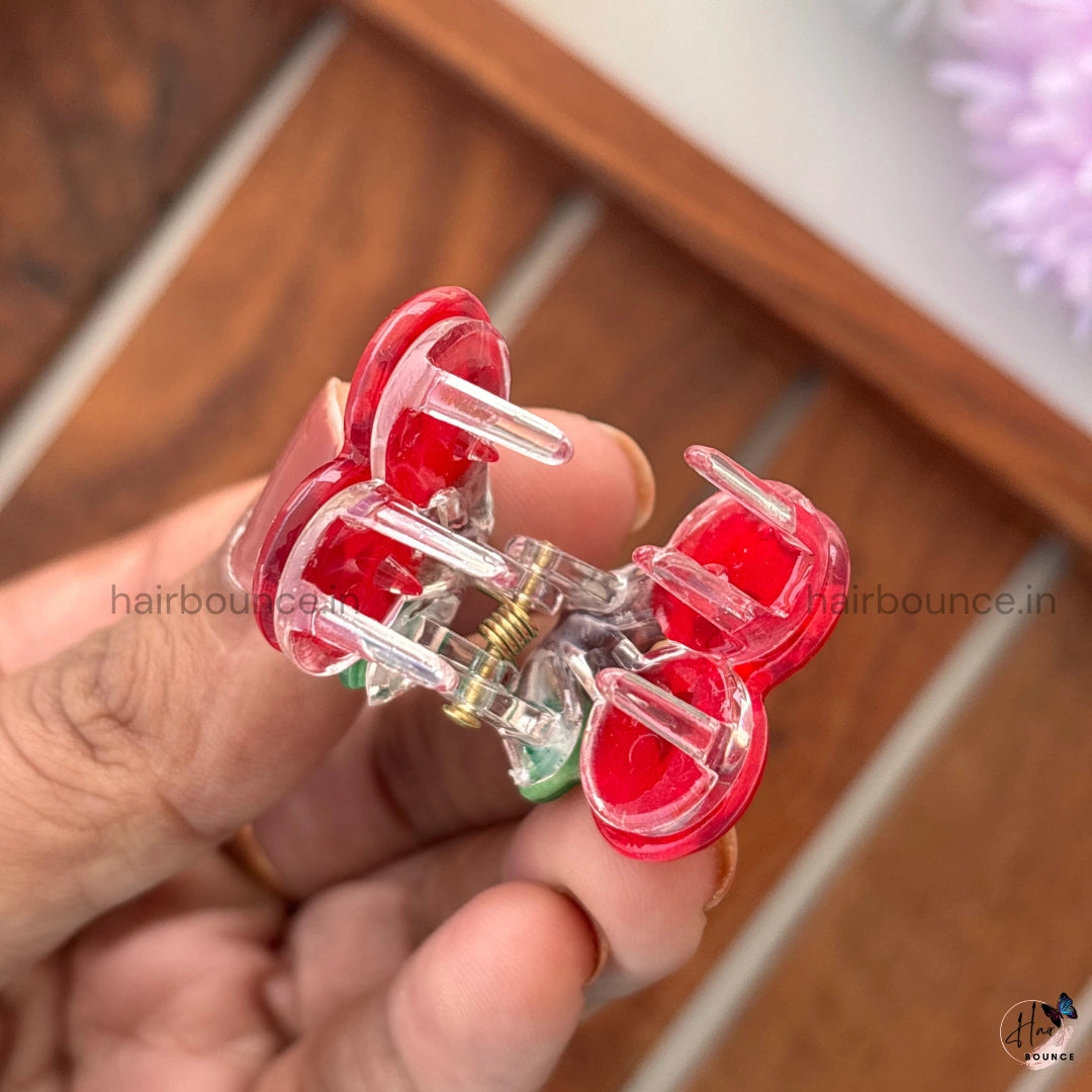 Cherry Hair Claw - Small