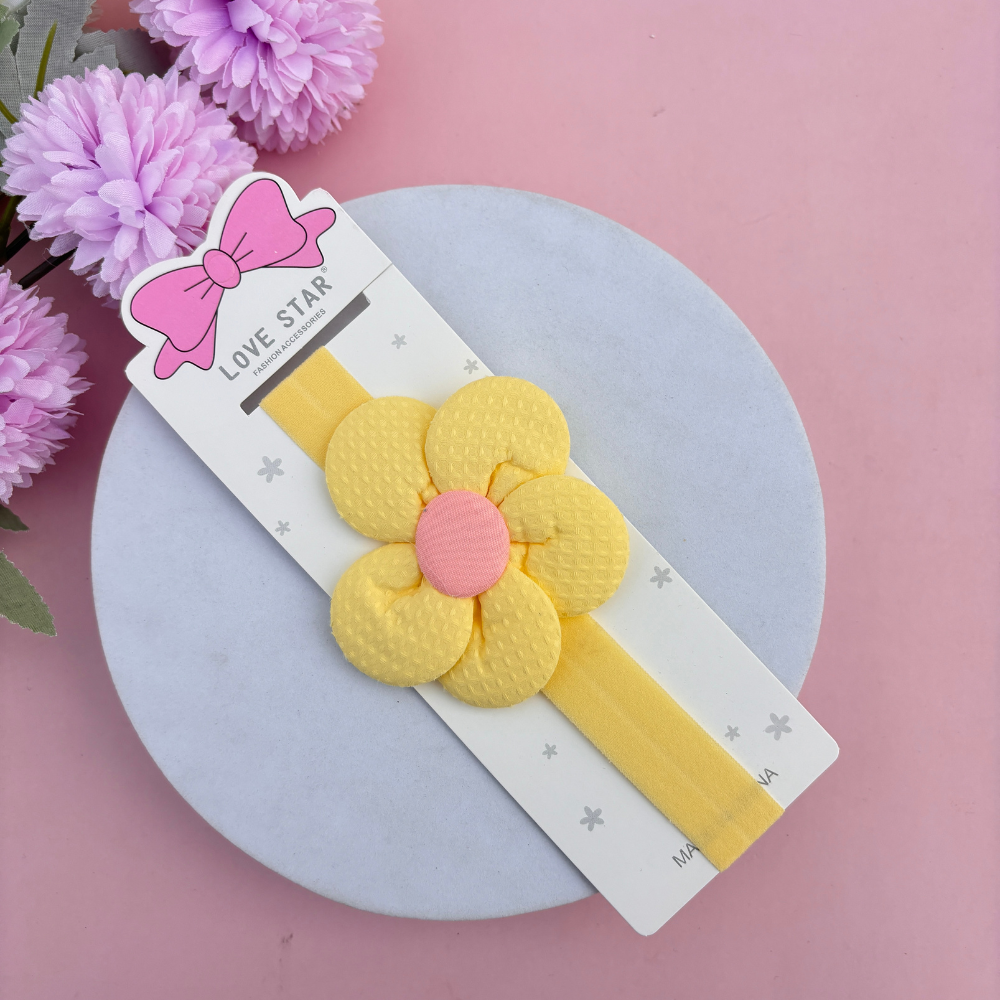 Peony Puff New Born HeadBand