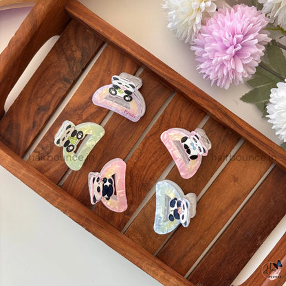Panda Pop Hair Claw - Medium