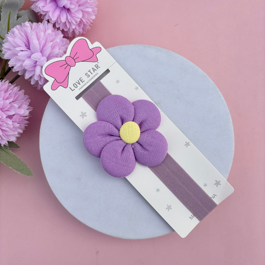 Little Blossom Tie New Born HeadBand