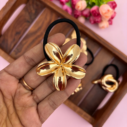 Flower Pony Cuff