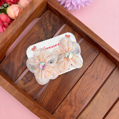 Sweetheart Bloom Clip Set – Set of 2