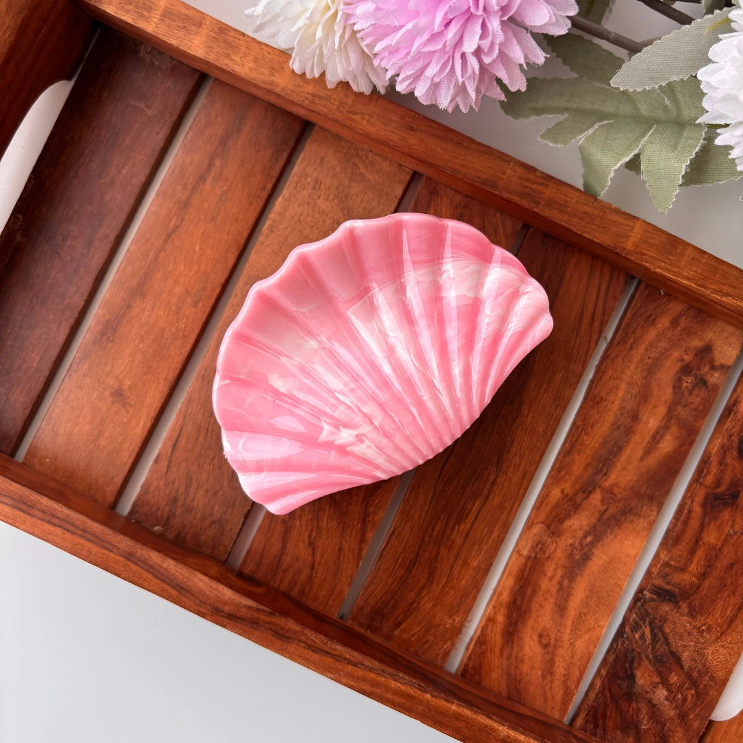 Shiny Seashell Hair Claw – Large