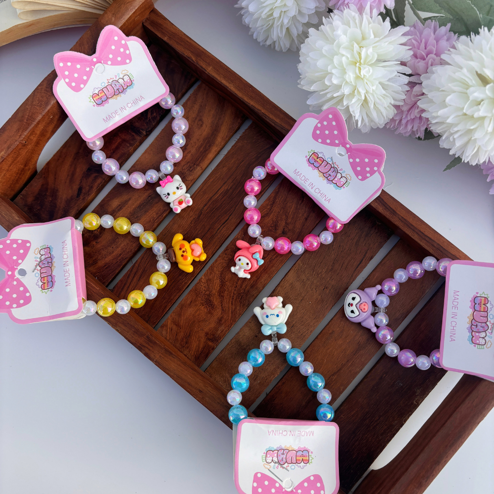 Multicolour Shinny Kawai Kids Bracelet