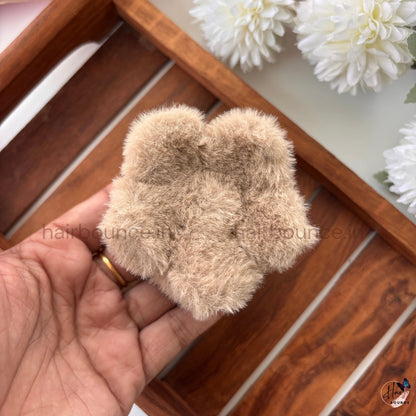Soft Fluffy Fur Hair Claw - Large