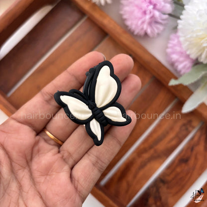 Flutter Charm Butterfly Hair Claw – Small