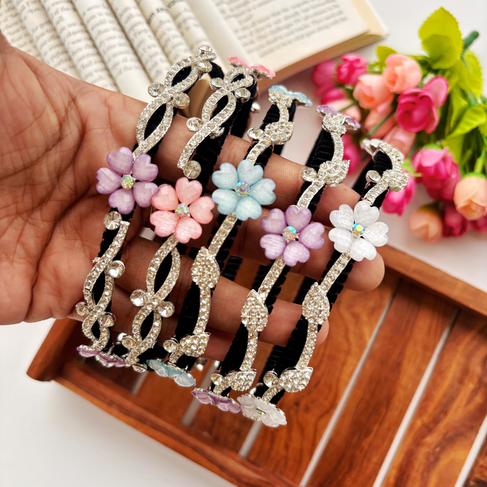 Crystal Flower Headband