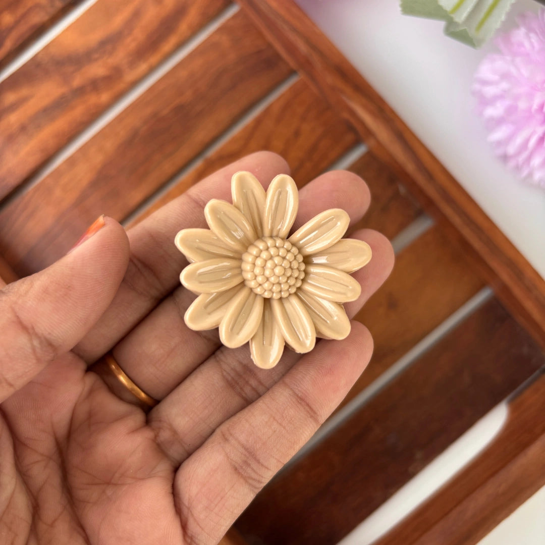 Cute Sunflower Hair Claw - Small