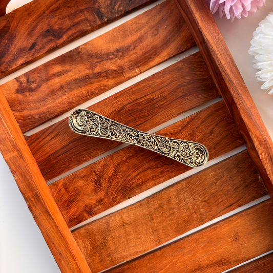 Antique Swirl Design Hair Clip