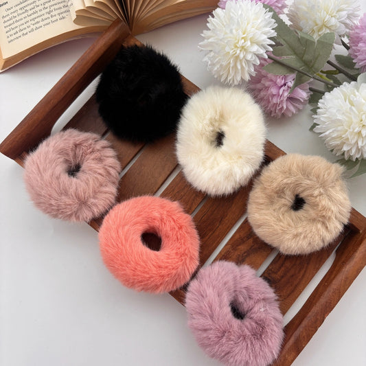 Luxe Faux Fur Scrunchie