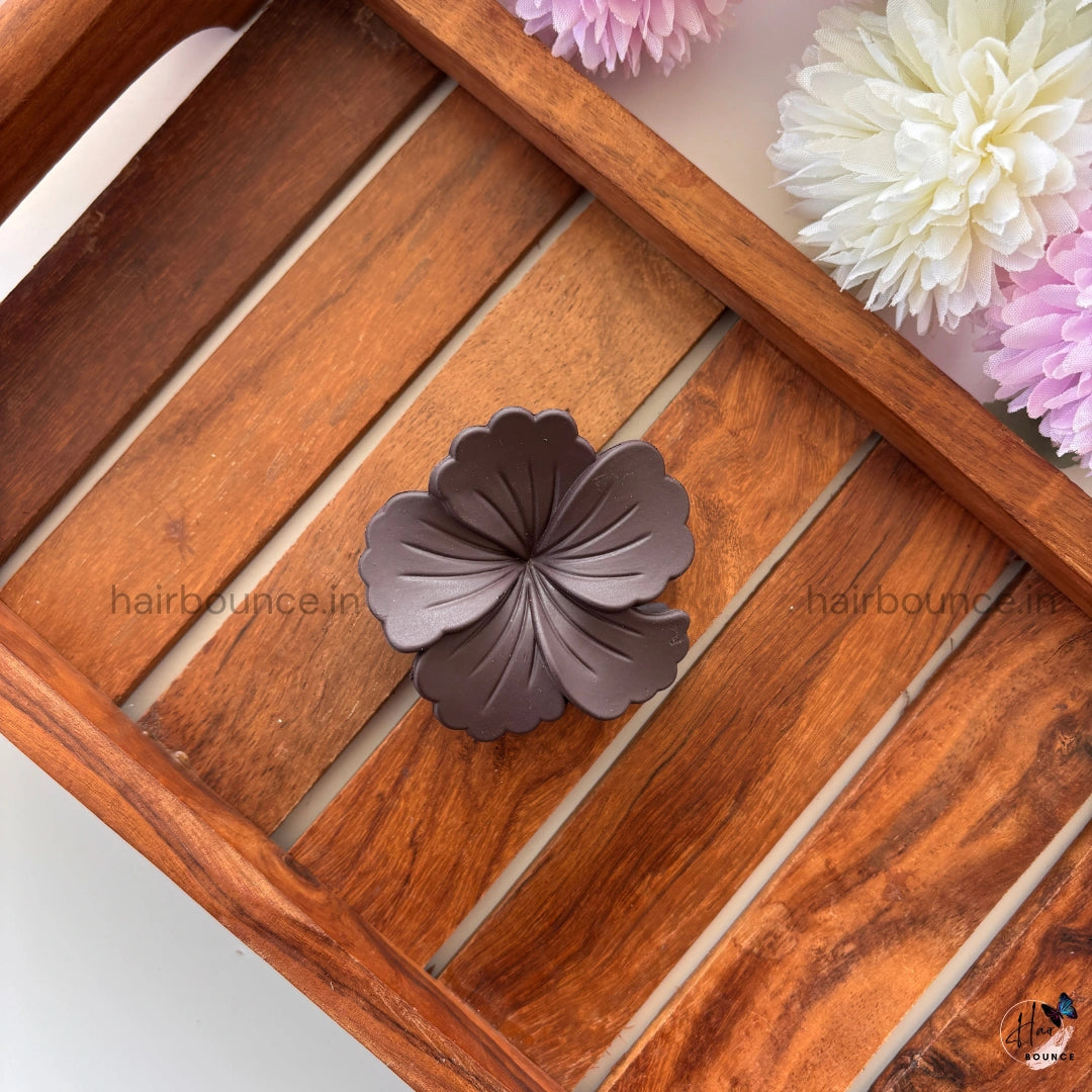 Nude Shades Hibiscus Hair Claw – Medium