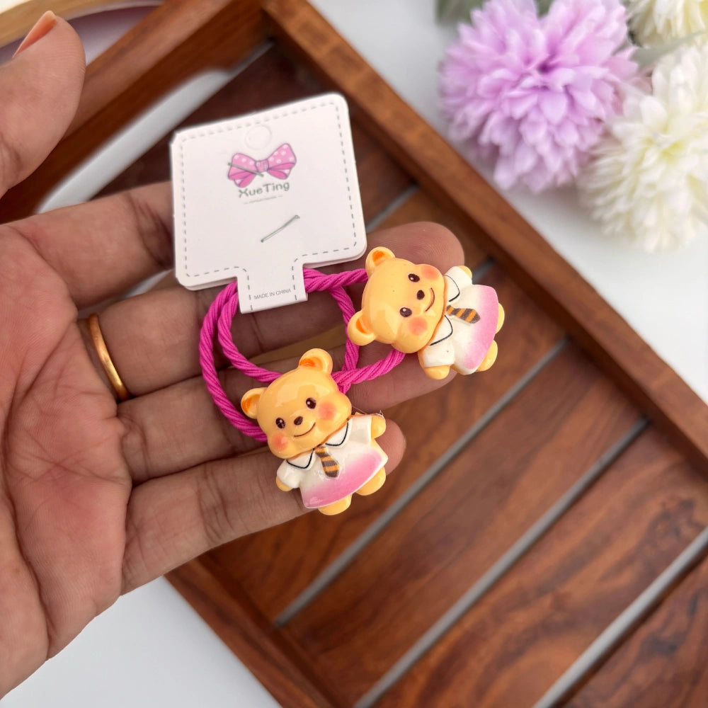 Teddy Bear Hair Tie