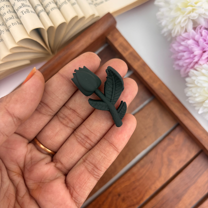 Colourful Lotus Hair Claw - Small