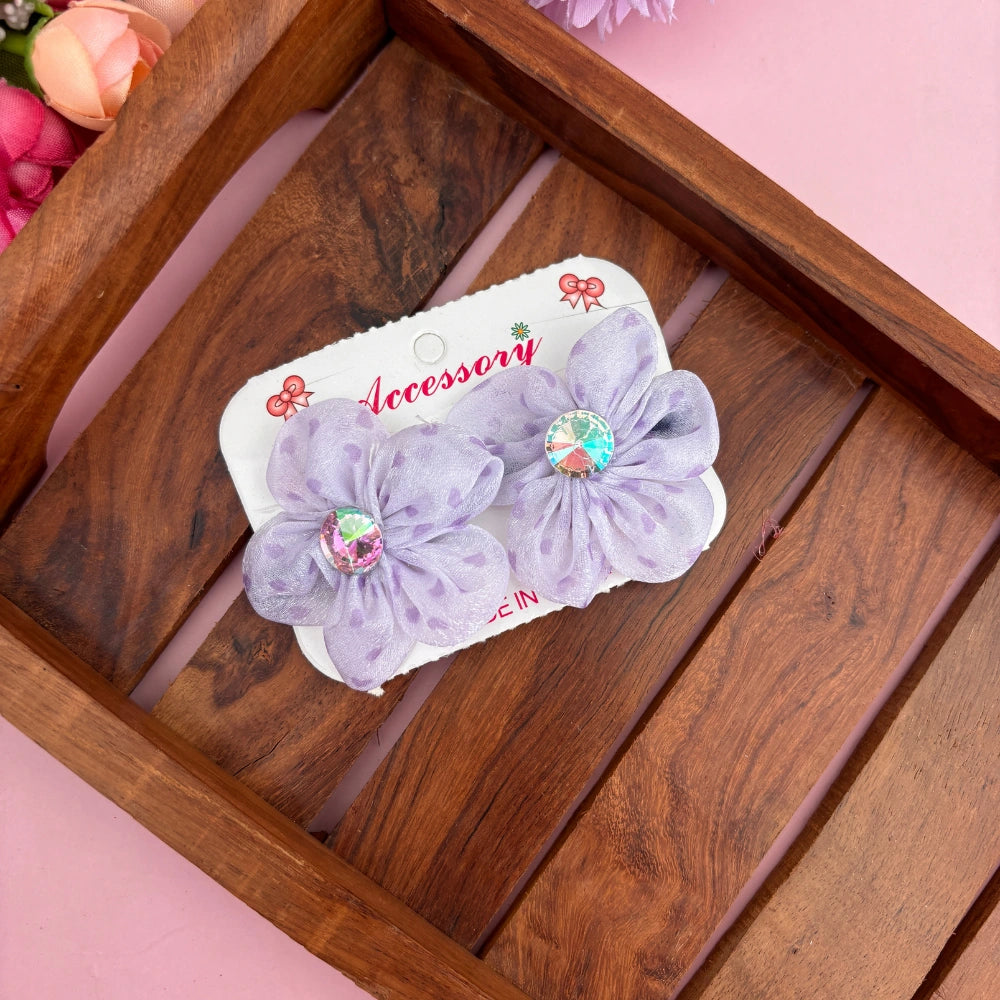 Sweetheart Bloom Clip Set – Set of 2