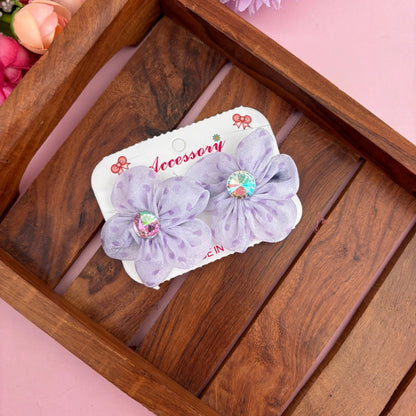 Sweetheart Bloom Clip Set – Set of 2