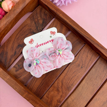 Sweetheart Bloom Clip Set – Set of 2