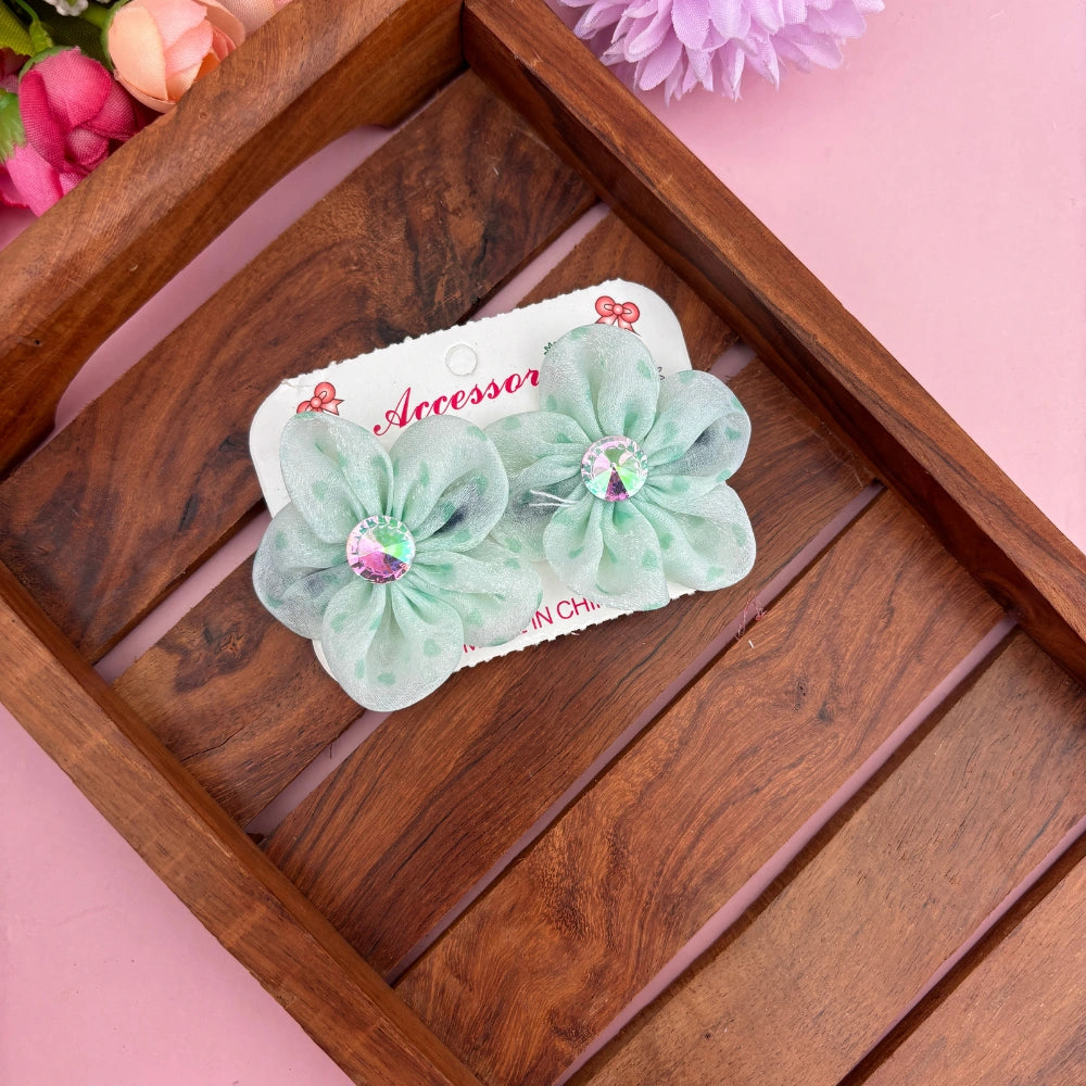 Sweetheart Bloom Clip Set – Set of 2