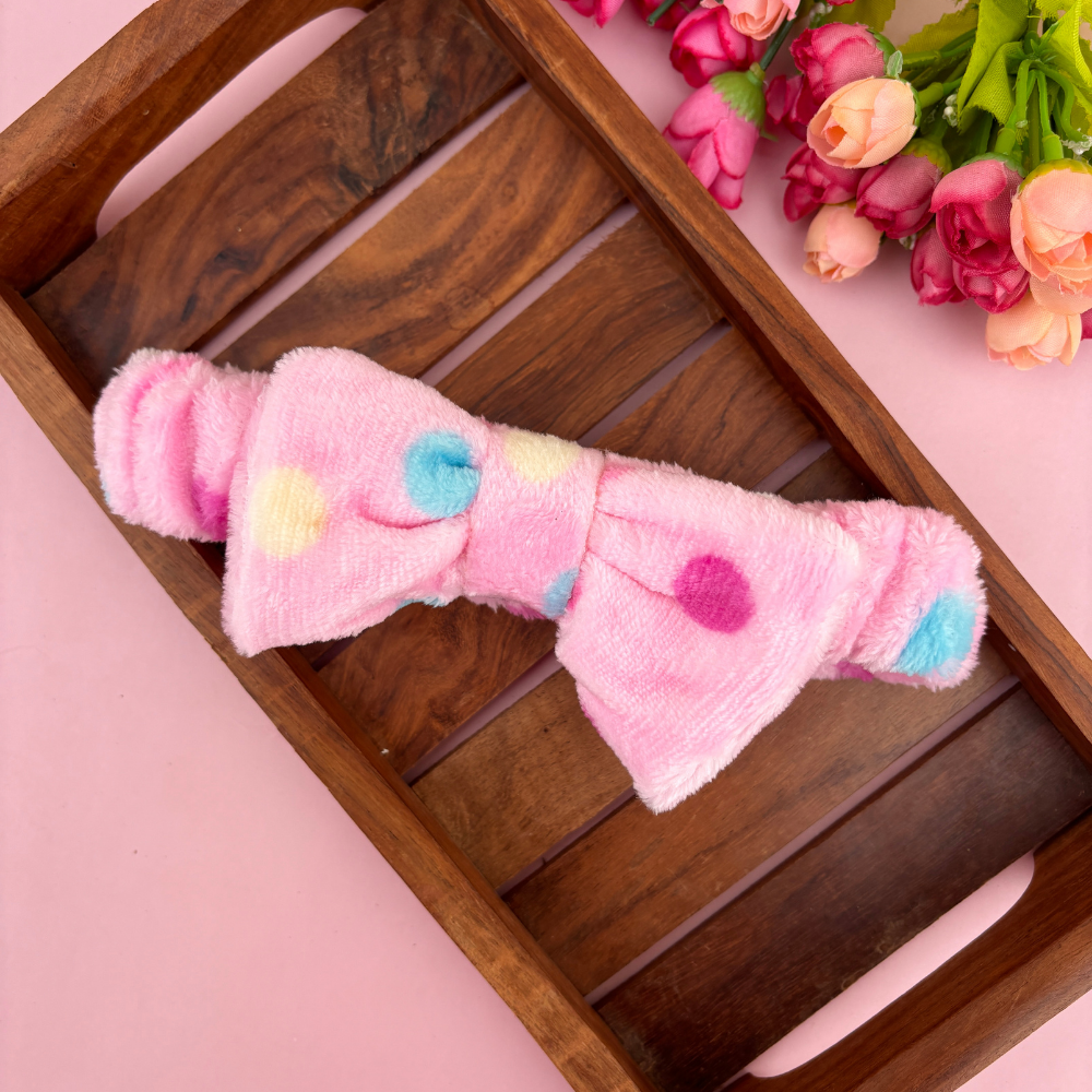 Dotted Facial Headband