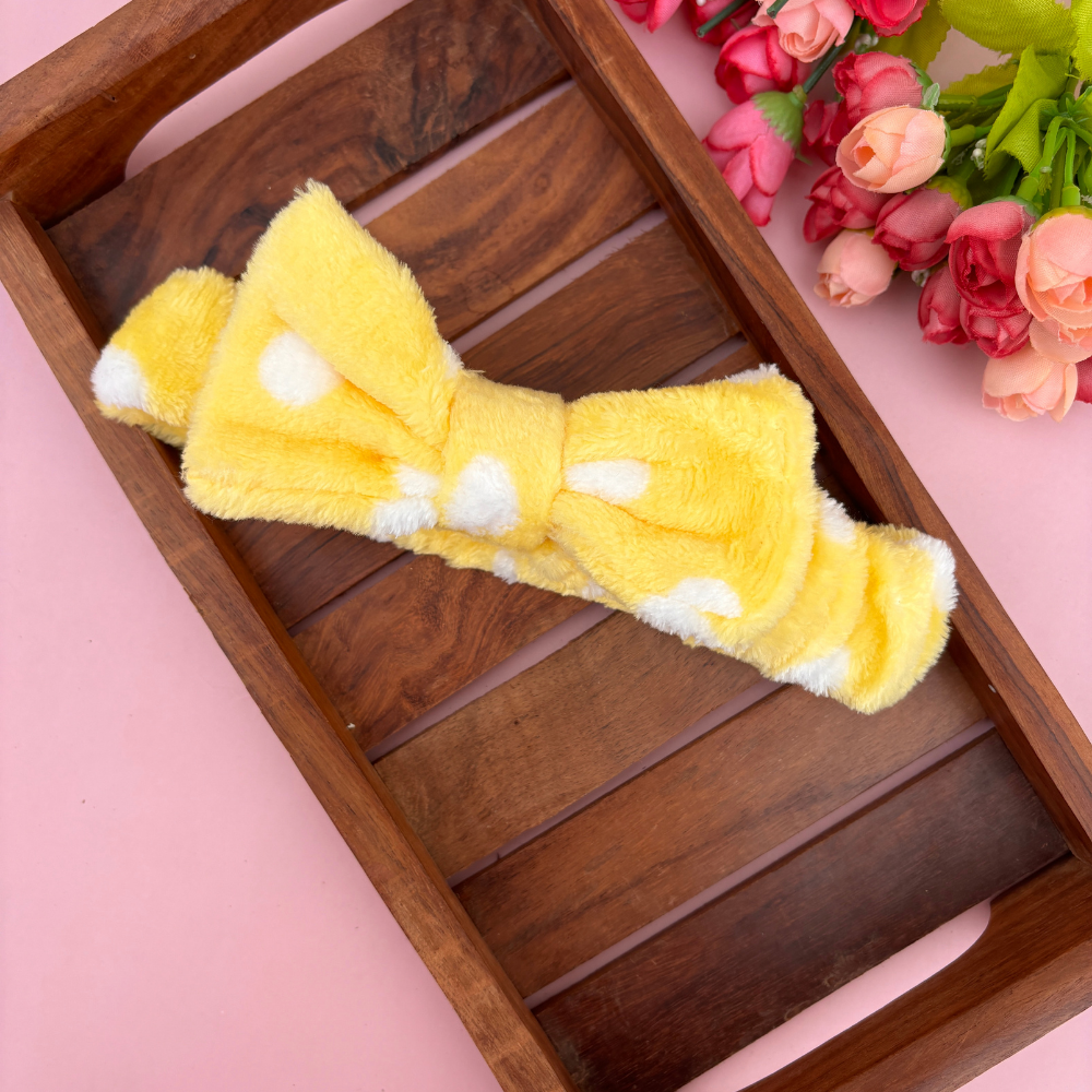 Dotted Facial Headband