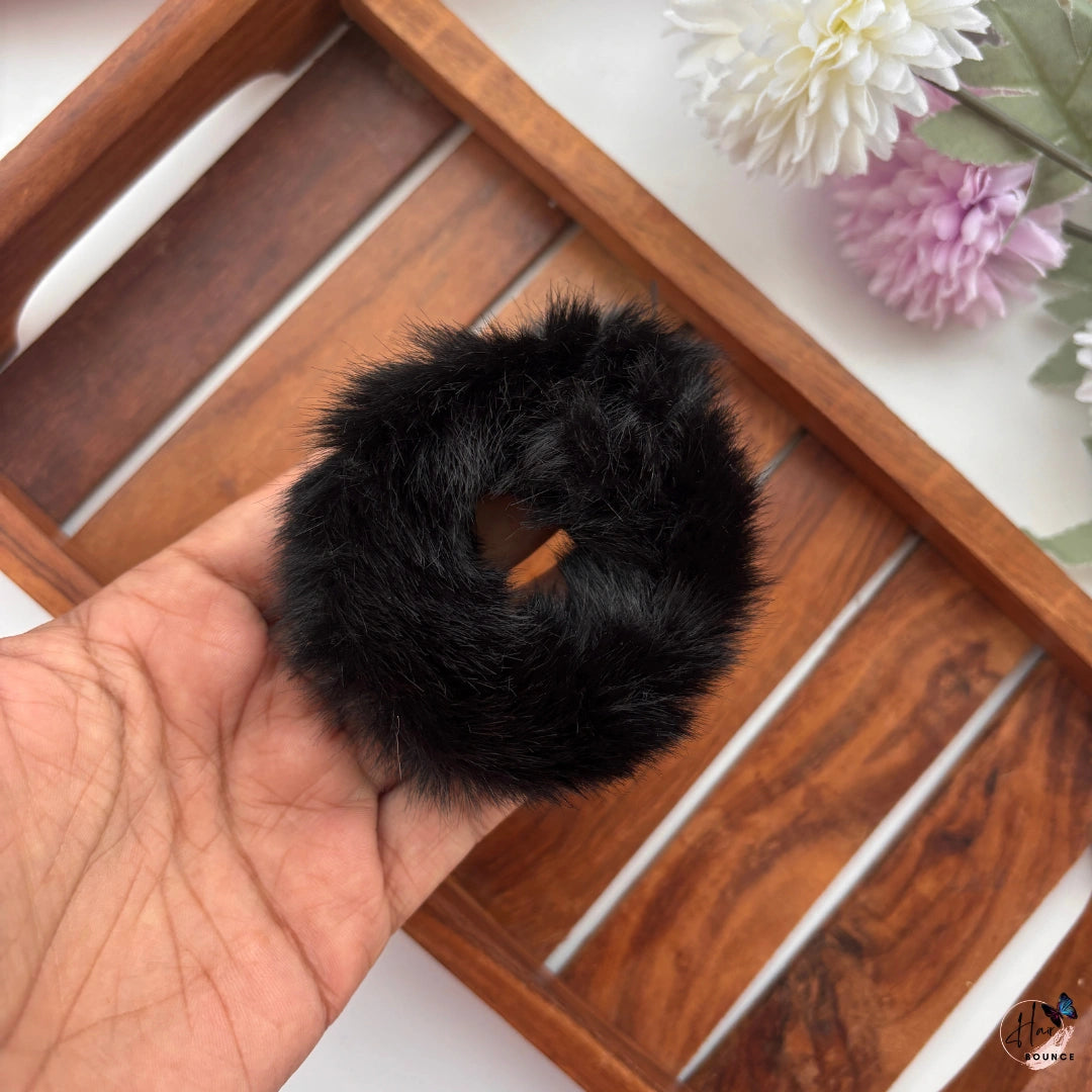 Luxe Faux Fur Scrunchie