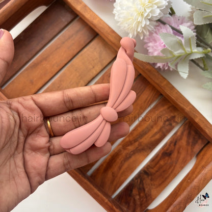 Elegant Bow Lock Banana Clip – Large