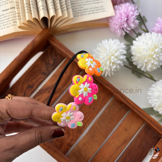 Cute Cartoon Kids Headband – Soft Stretch Hair Band for Girls/Assorted Colours