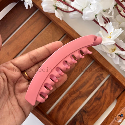 Matte Finish Banana Hair Clip – Large