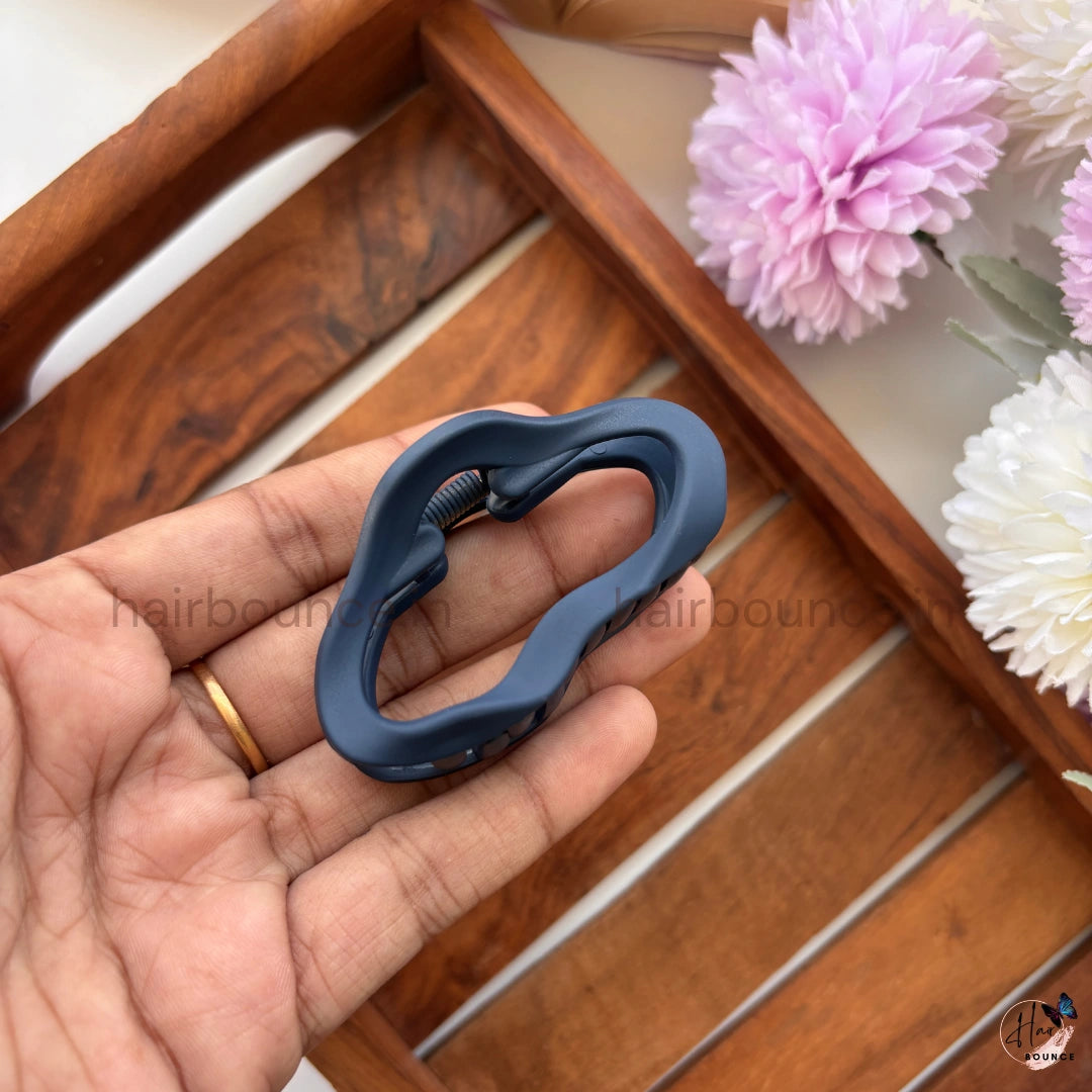 Cloud Shape Hair Claw – Medium