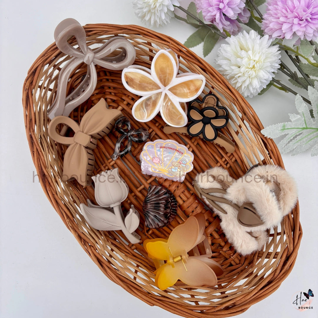 Latte Luxe Hair Accessory Collection