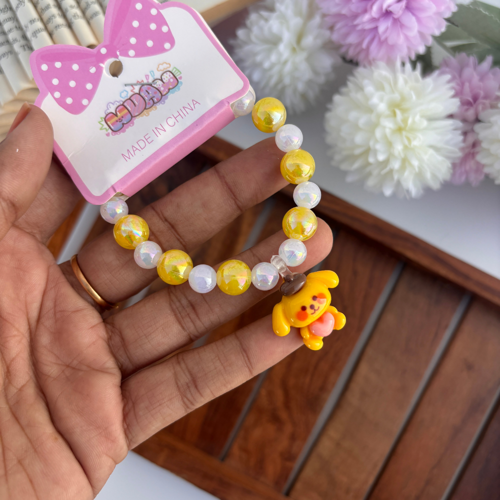 Multicolour Shinny Kawai Kids Bracelet