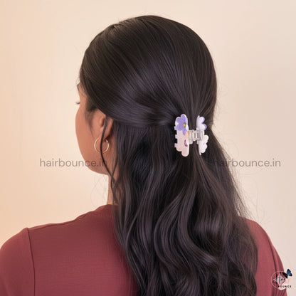 Floral Hair Claw - Medium