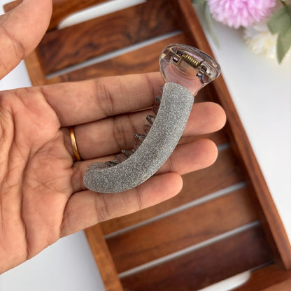 Sparkling Glitter Banana Clip - Medium