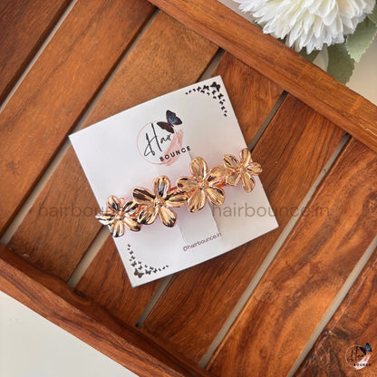 Flower Metal Center Clip