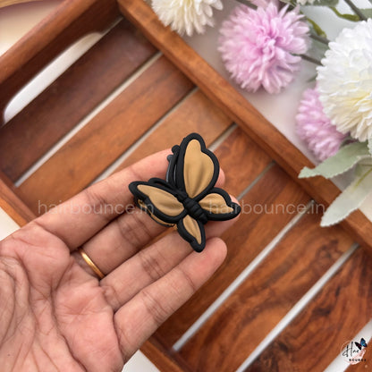 Flutter Charm Butterfly Hair Claw – Small